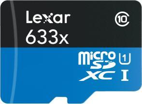 Image du produit Lexar microSDXC 633x avec lecteur USB 3.0 (200 Go, microSDXC, U1, UHS-I)