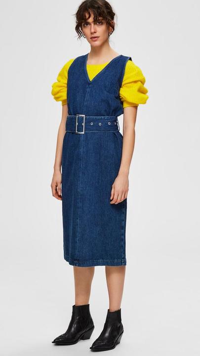 Produktbild Selected Femme Taillengürtel Jeanskleid (38)