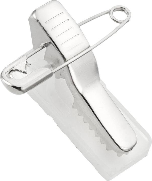 Actual product image Peach Clip with fastening pin and self-clinching pad 100pcs. (100 Piece)