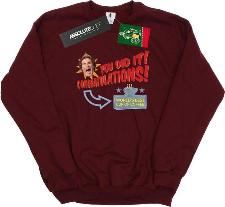 Image du produit Elf - Sweat WORLD'S BEST COFFEE - Homme (M)