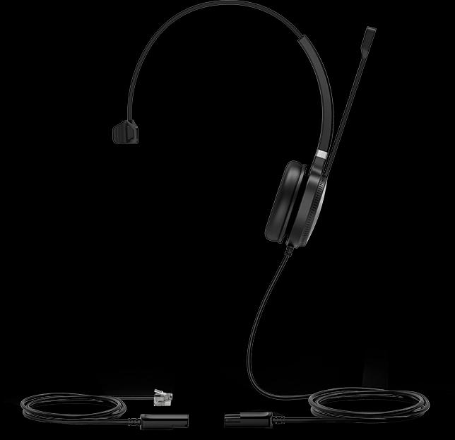 Image du produit Yealink YHS36 MONO - Casque large bande pour téléphones IP (Filaire)