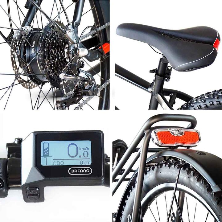 Actual product image Urbanbiker Dakota FE | Mountainbike E-Bike | 200KM Reichweite (46.50 cm)