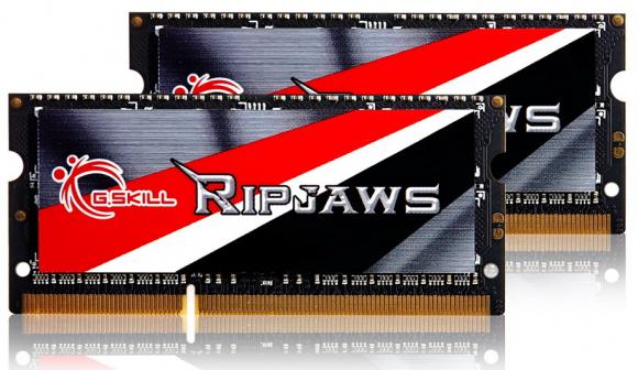 Produktbild G.Skill Ripjaws (2 x 4GB, 1600 MHz, DDR3-RAM, SO-DIMM)