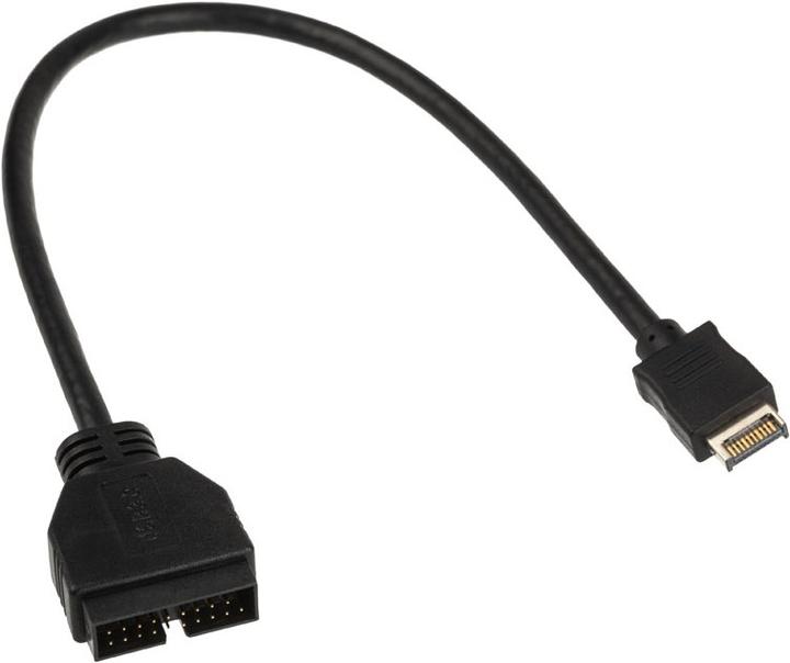 Actual product image Kolink Adapteris USB Internal USB 3.1 Type C to USB 3.0 adapter cable - 25cm, s (0.25 m, USB 3.1)