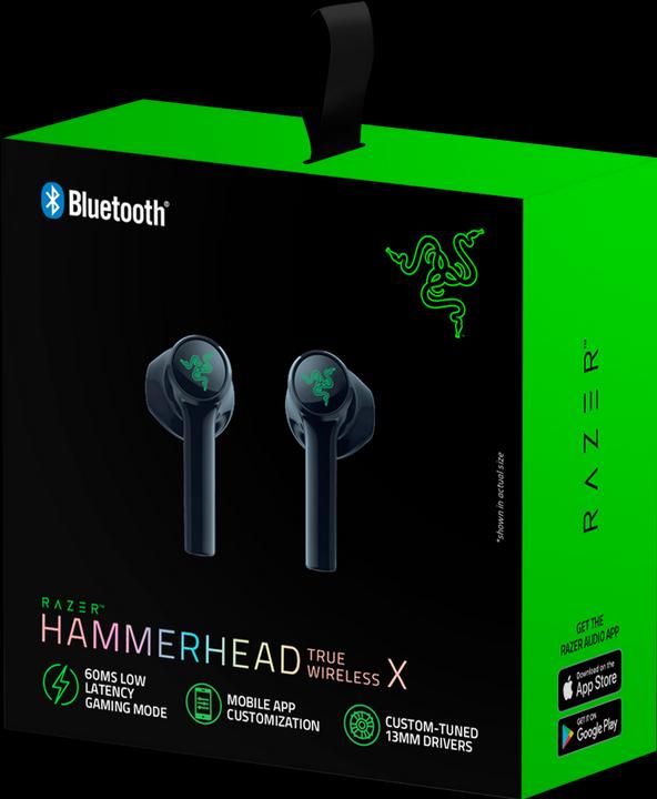Actual product image Razer Hammerhead X (6 h, Wireless)