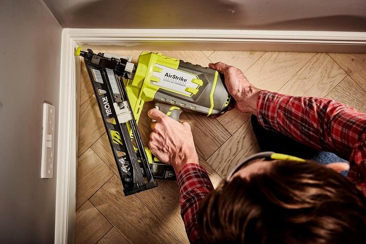 Actual product image Ryobi Battery Nailer Airstrike 15G