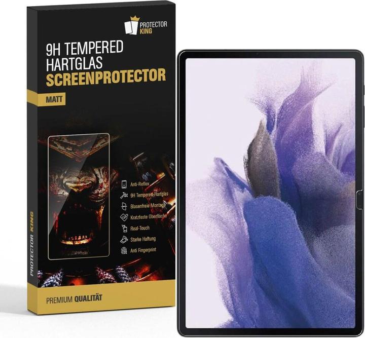 Protectorking 1x tempered 9H Panzerglas matt entspiegelt (1 Piece, Galaxy Tab S7 FE)