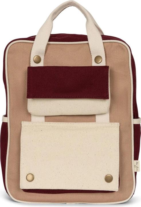 Konges Slojd Children's rucksack Malie Syrah Colour Block