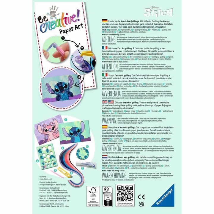 Productafbeelding Ravensburger BeCreative papierkunst