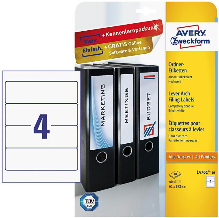 Produktbild Avery Zweckform L4761