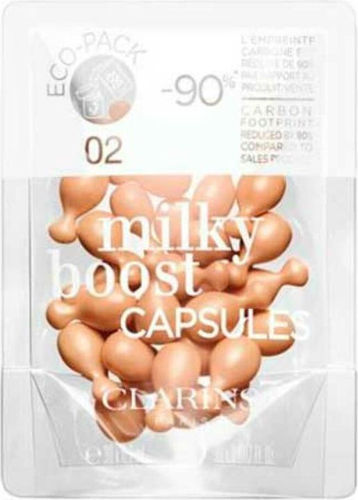 Produktbild Clarins MILKY BOOST Schminkkapsel Nachfüllpackung 30 u 2 34 Kapseln von MILKY BOOST