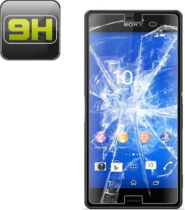 Produktbild Protectorking 1x echtes Tempered 9H Panzerhartglas 3D KLAR (1 Stück, Sony Xperia Z3)