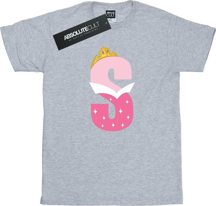 Actual product image Disney Mens Alphabet S Is For Sleeping Beauty T-Shirt (XL)