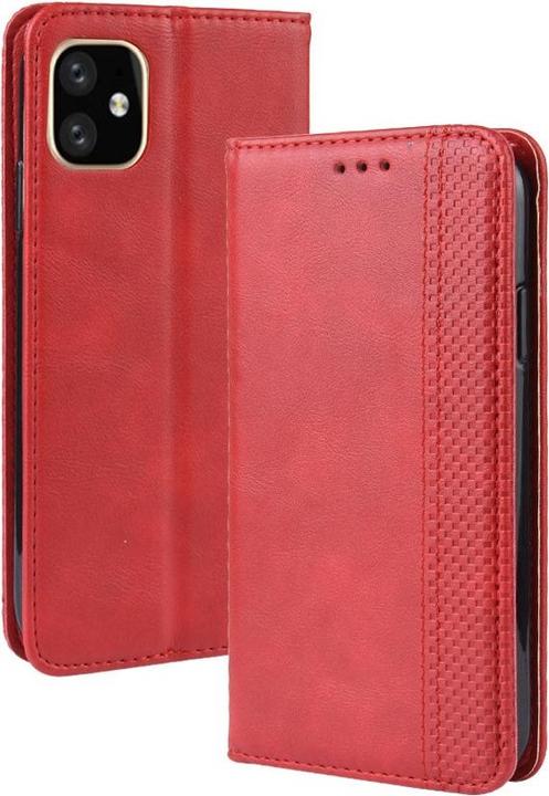 Immagine prodotto Cover-Discount iPhone 12 / 12 Pro - Stand Flip Case Cover rosso (Apple iPhone 12, Apple iPhone 12 Pro)