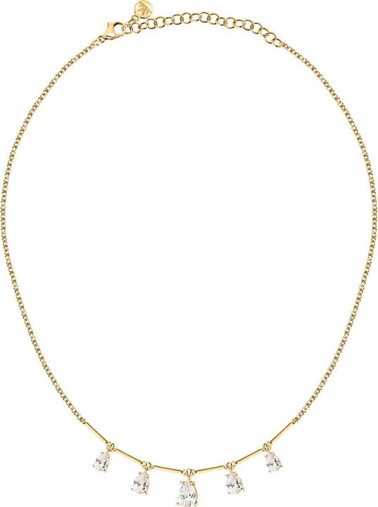 Produktbild Morellato Luxury gold-plated necklace with zircons Tesori SAIW207 (Silber 925)