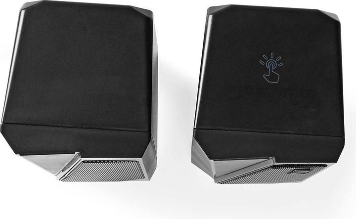 Produktbild Nedis Gaming-Lautsprecher | Lautsprecherkanäle: 2.0 | Stromversorgung über USB | 3.5 mm Stecker | 18