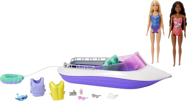 Produktbild Barbie Meerjungfrauen Power- Puppen, Boot und Zubehör