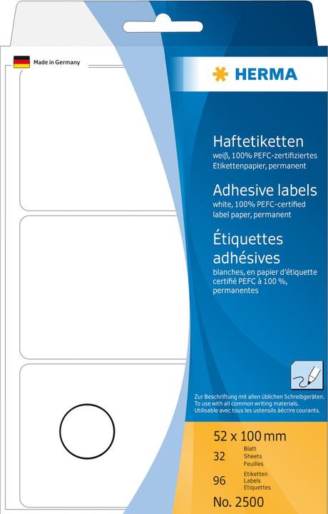Actual product image Herma Multipurpose labels