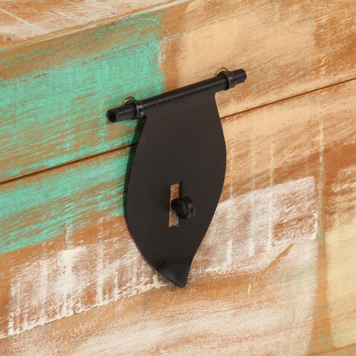Actual product image VidaXL Chest solid old wood,Colour: Multicoloured,Material: Solid wood (73 x 39 x 41 cm)