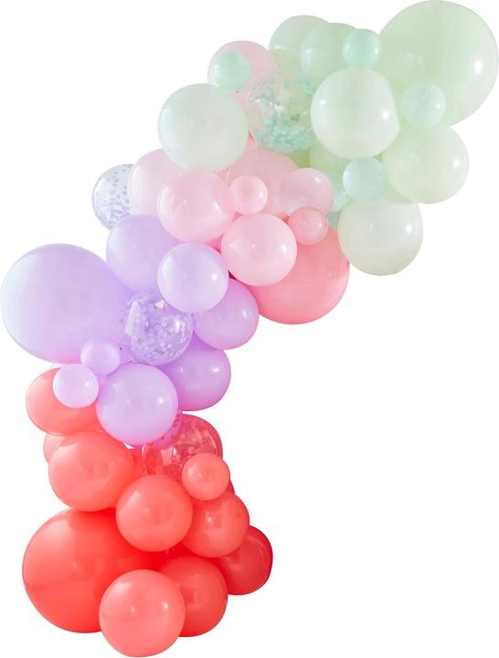 Image du produit Ginger Ray Guirlande de ballons Party Like a Dinosaur DIY Party Deko 75 ballons incl. 5m de ruban pour ballons (75 x)