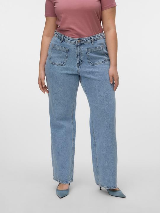 Immagine prodotto Vero Moda VMCTESSA Hohe Taille Weiter Beinschnitt Jeans Weit geschnitten (52)