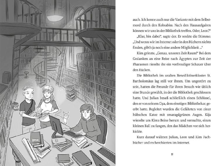 Produktbild Kosmos Die Zeitdetektive, 1, Kleopatra und der Biss der Kobra (Deutsch, Fabian Lenk, Timo Grubing, 2024)