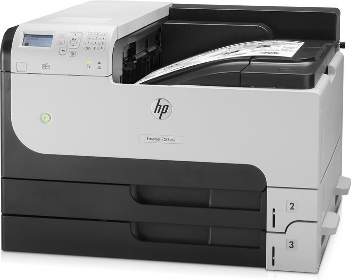 Actual product image HP M712dn LaserJet Enterprise (Laser, Black and white)