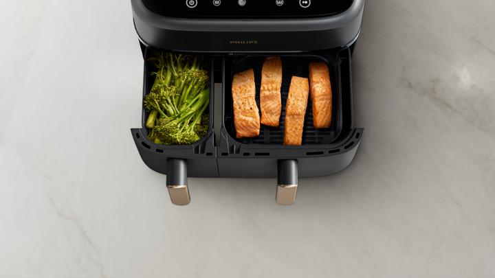Productafbeelding Philips Airfryer Dual Basket NA352/00 (EU-stekker)