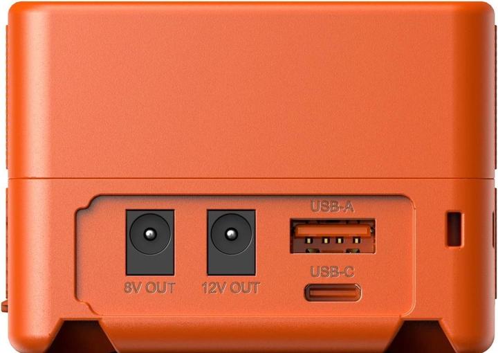 Actual product image SmallRig VB99 mini V Mount Batteryï¼Orangeï¼4929 (Rechargeable battery)