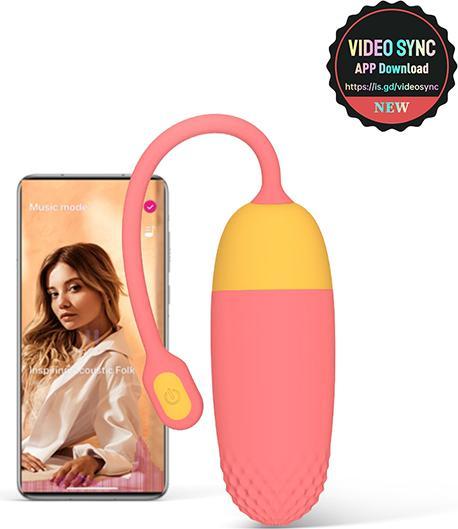 Produktbild Magic Motion Vini App Controlled Love Egg Orange