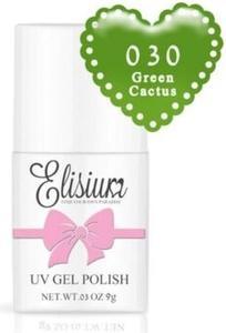 Elisium Uv Gel Polish Hybrid Lacquer To The Claw 030 Green Cactus 8Ml (030 Green Cactus)
