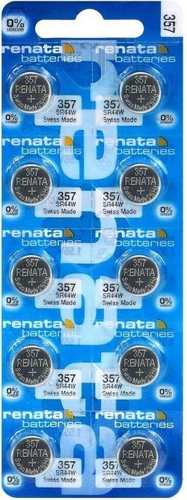 Image du produit Renata 357 / SR44W (10 pcs, SR44, 160 mAh)