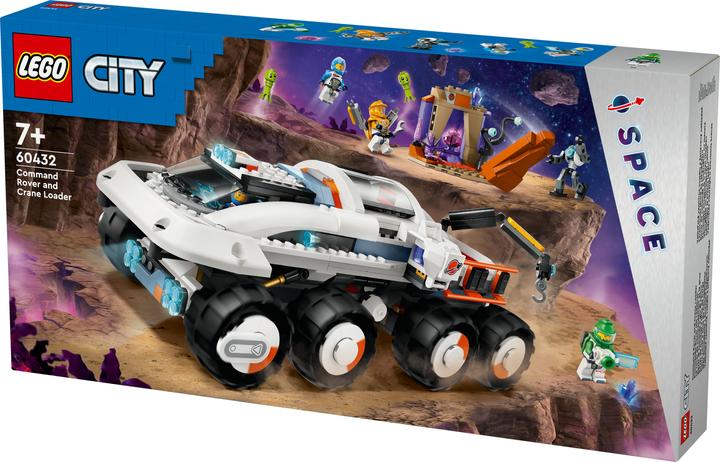 Produktbild LEGO Kommando-Rover mit Ladekran (60432, LEGO City)