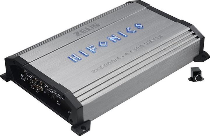 Produktbild Hifonics ZXE600/4 - Autoverstärker - 4 Kanalverstärker für Lautsprecher - 4x 100 Watt RMS - Zeus -Se