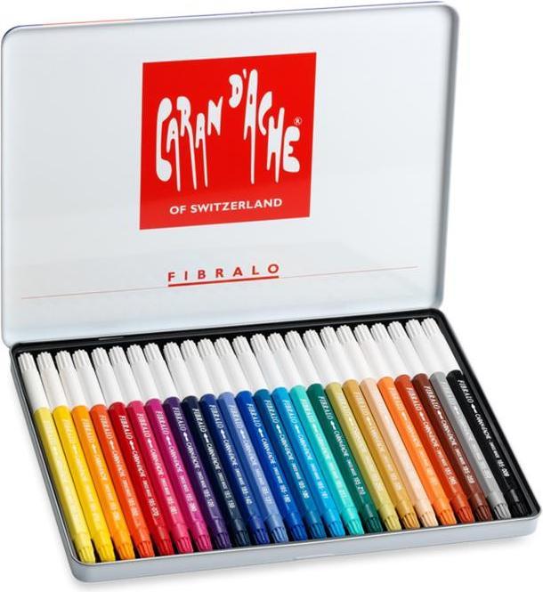 Produktbild Caran d'Ache Fibralo Metallschachtel (Mehrfarbig, 24 x)