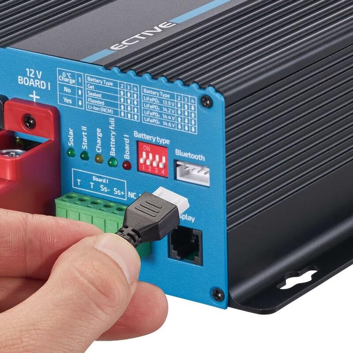 Produktbild Ective SBB60 Ladebooster 12V 60A mit 30A Solar-Laderegler Wohnmobil AGM LiFePO4