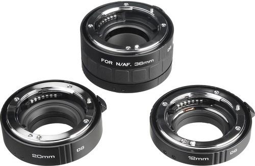 Actual product image Kenko Intermediate ring set DG N/AF (Macro intermediate ring, Nikon F)