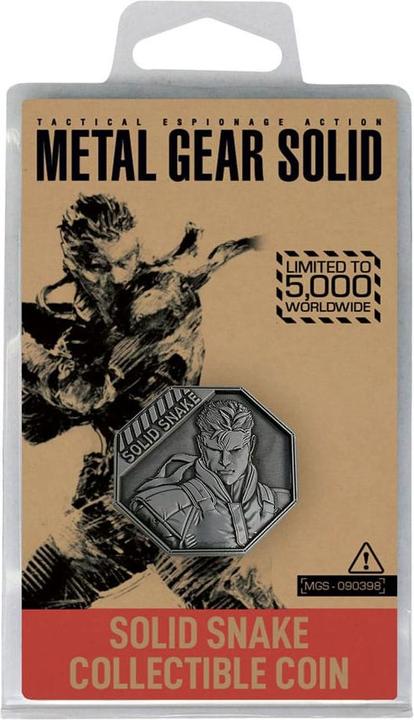 Immagine prodotto Fanattik Metal Gear Solid pièce de collection Solid Snake Edizione Limitata