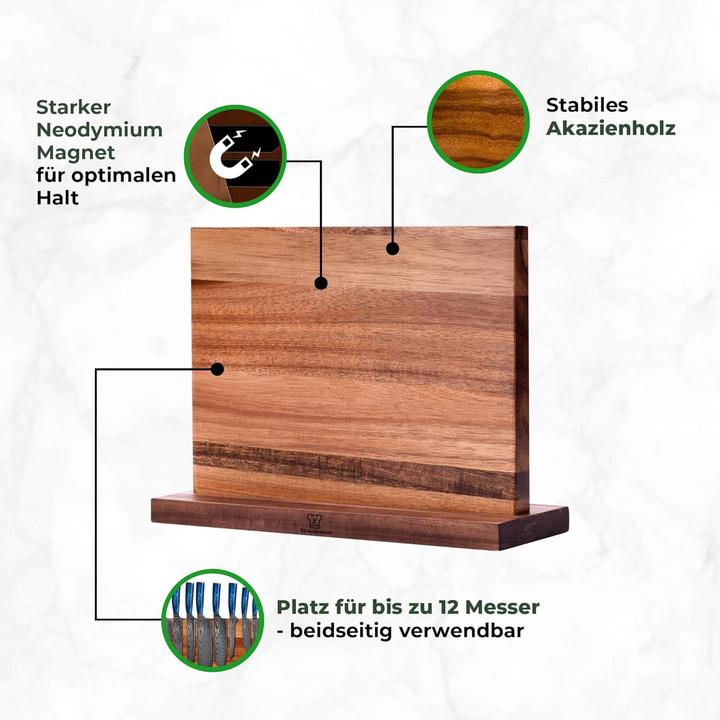 Immagine prodotto Küchenkompane Set di coltelli Shiburu con ceppo
