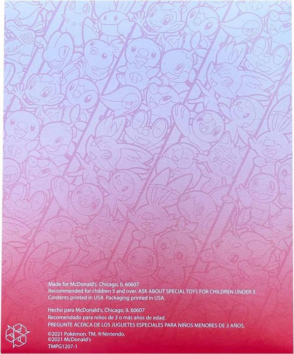 Produktbild Pokémon 25th Anniversary McDonalds Promo Booster 2021 (Englisch, Booster Pack)