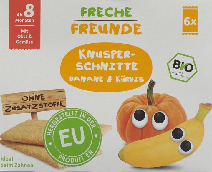 Image du produit Freche Freunde Tranches croustillantes (84 g)