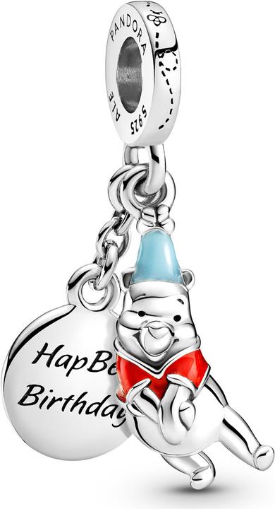 Produktbild Pandora Disney Winnie the Pooh Birthday Charm (Silber 925, Emaille)