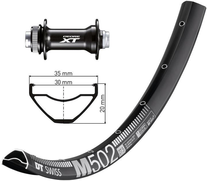 DT Swiss Deore XT (Vorderrad, 29")