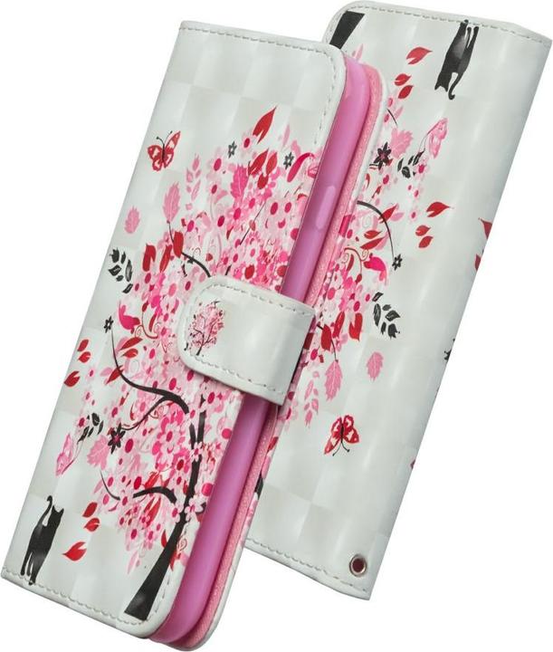 Image du produit Cover-Discount Galaxy S20 FE - Étui Effet pailleté Arbre Rose (Samsung Galaxy S20 FE)