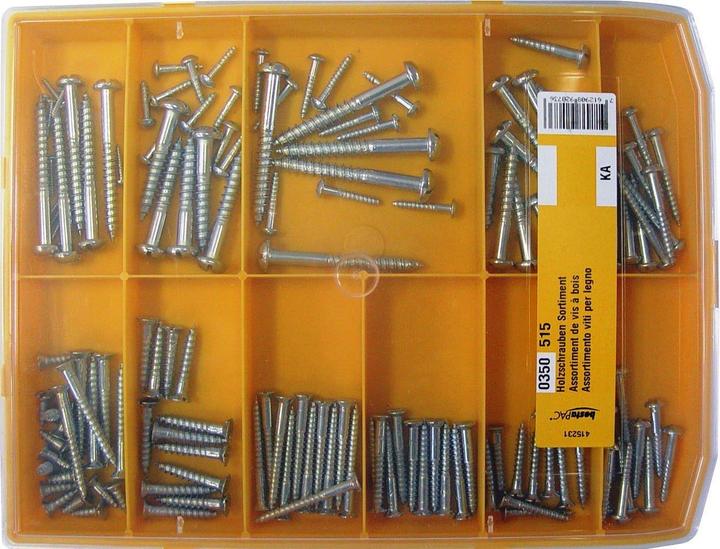 Produktbild BestaPac Holzschrauben (140 Schrauben pro Stück)