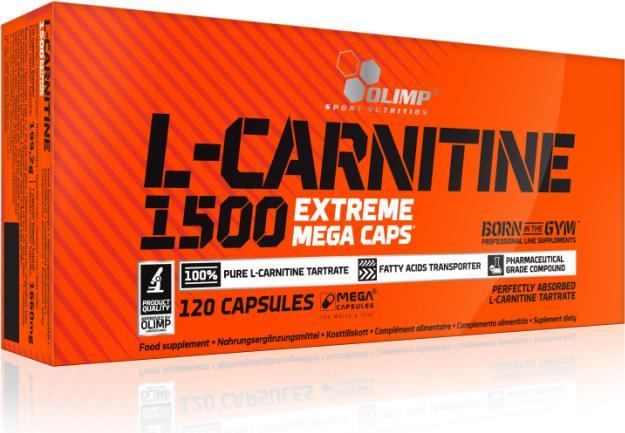 Produktbild Olimp Sport Nutrition L-Carnitine 1500 (120 Stück, Kapseln)