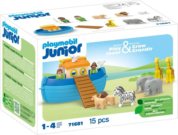 Image du produit Playmobil Mon arche de Noé à emporter (71681, Playmobil Junior)