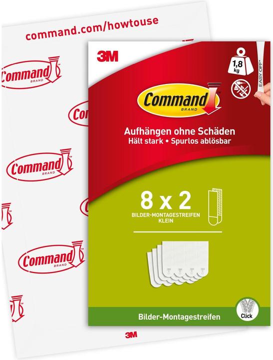 Image du produit Command Languettes Accroches Tableaux S (1.80 kg)