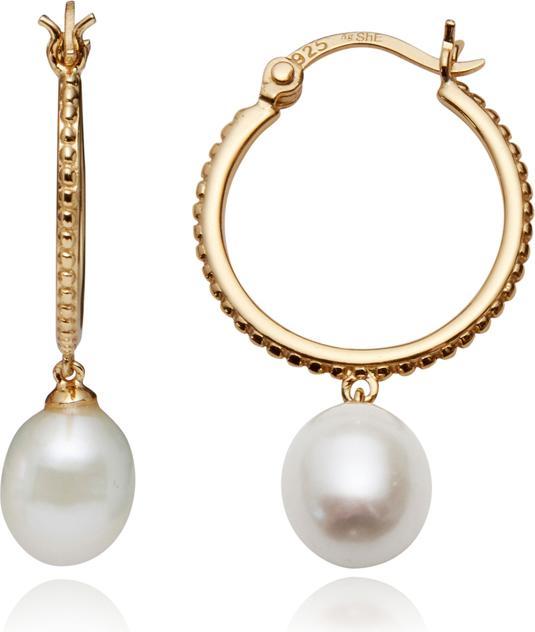 Produktbild Leyda Creolen Perle (Perle, Silber)