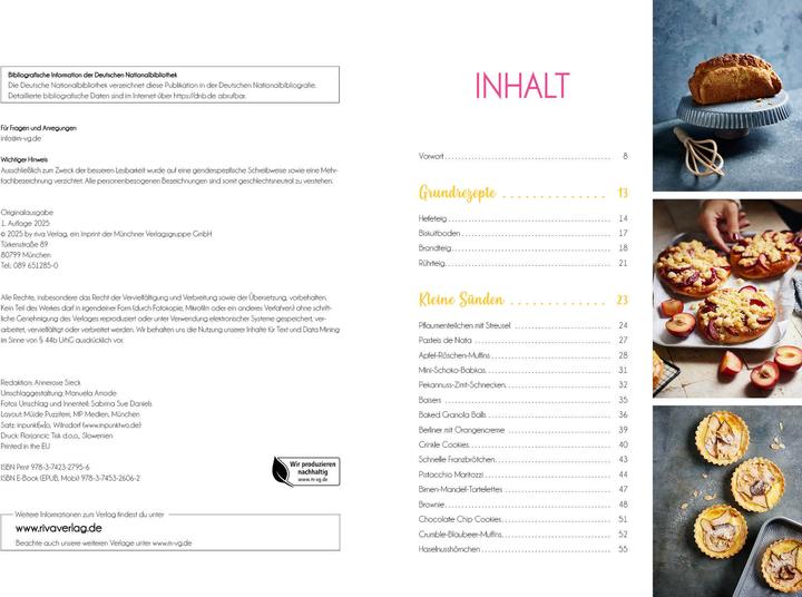 Produktbild Das Airfryer-Backbuch (Deutsch, Sabrina Sue Daniels, 2025)